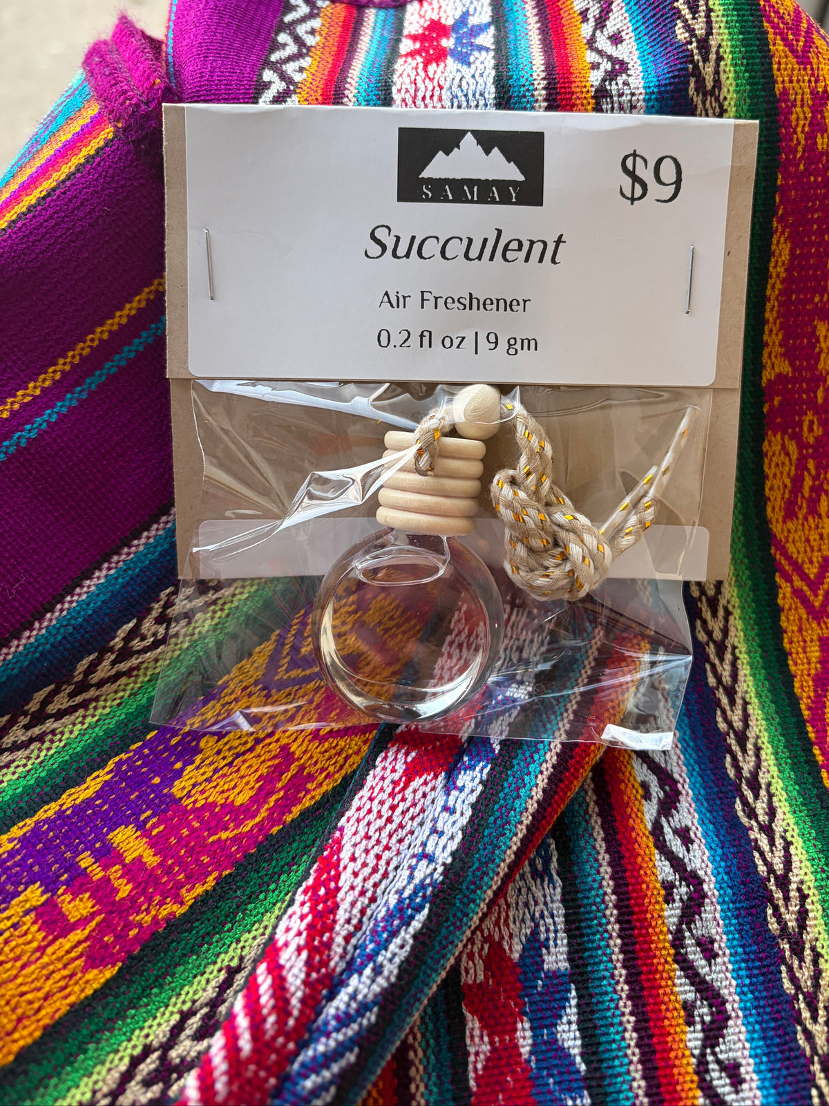Succulent Air Freshener